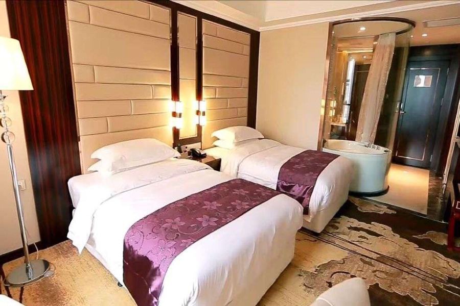 Xingzhou International Hotel Ханчжун Екстериор снимка