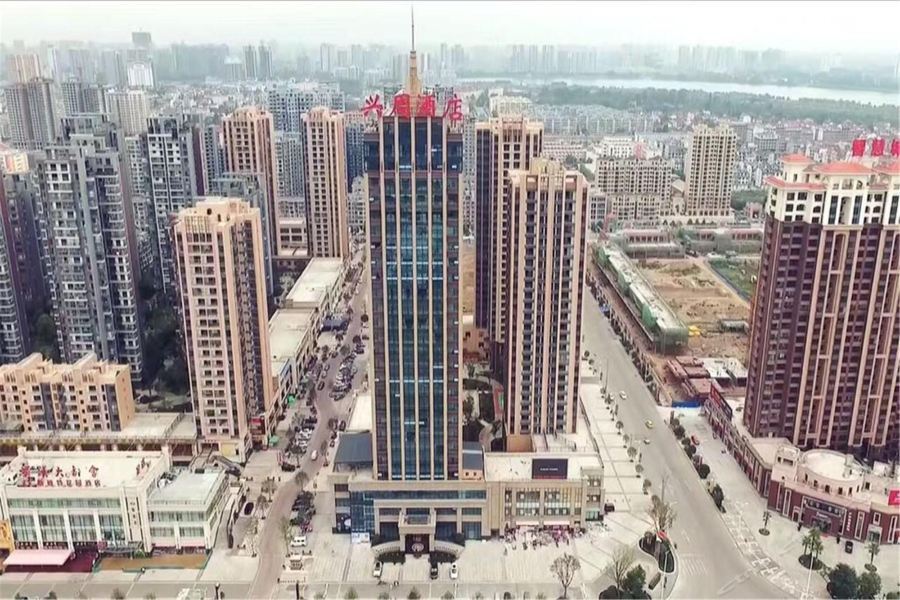 Xingzhou International Hotel Ханчжун Екстериор снимка